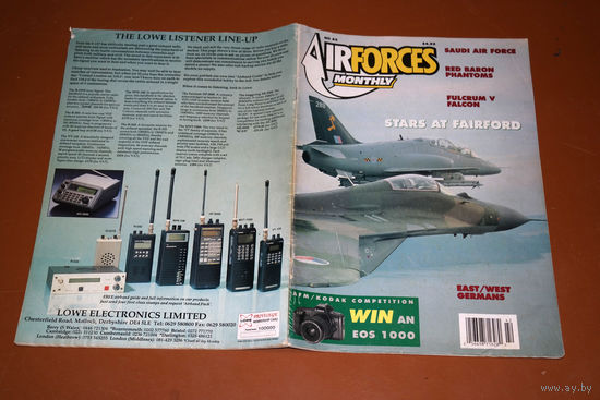 Авиационный журнал AIRFORCE MONTHLY сентябрь 1991