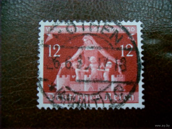 Mi:DR 619 1936 рейх (mi.0.8 euro)