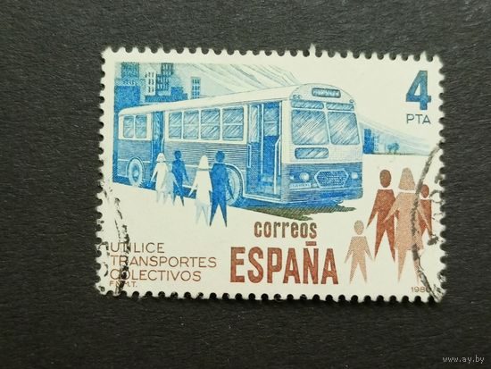 Испания 1980. Общественный транспорт