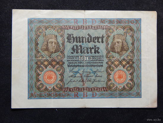 Германия 100 марок 1920г.