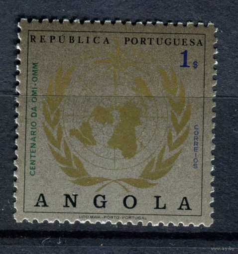 Португальские колонии - Ангола - 1973г. - 100 лет Международной метеорологической организации - полная серия, MNH [Mi 584] - 1 марка