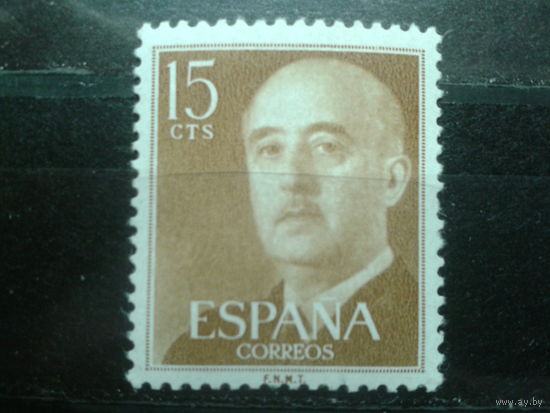 Испания 1955 Генерал Франко** 15 с