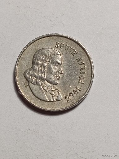 ЮАР 5 центов 1965 года .