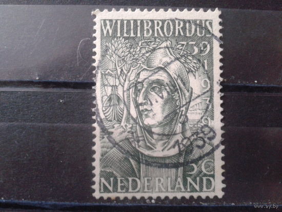 Нидерланды 1939 1200 лет святому Виллиброрду