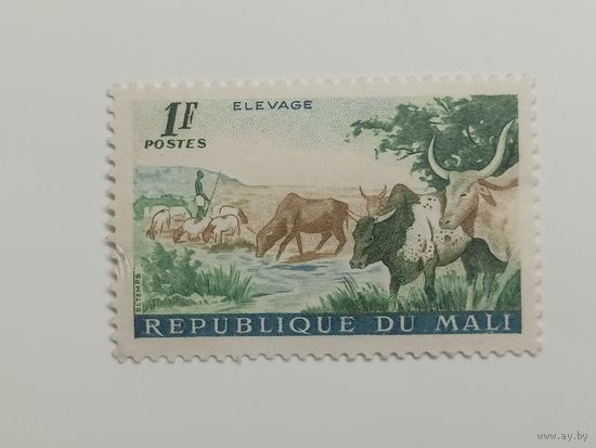 Мали 1961. Животноводство, сельское хозяйство и искусство