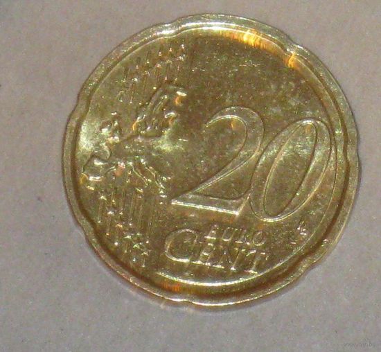 20 евро центов 2015 Литва