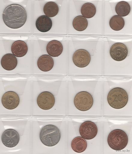 Монеты Латвии. Возможен обмен