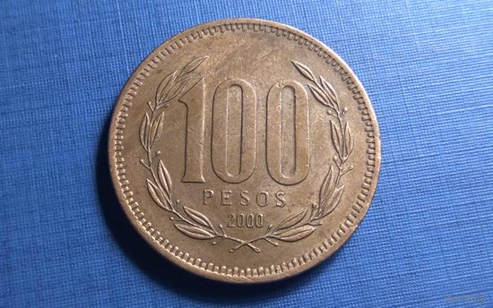 100 песо 2000. Чили.
