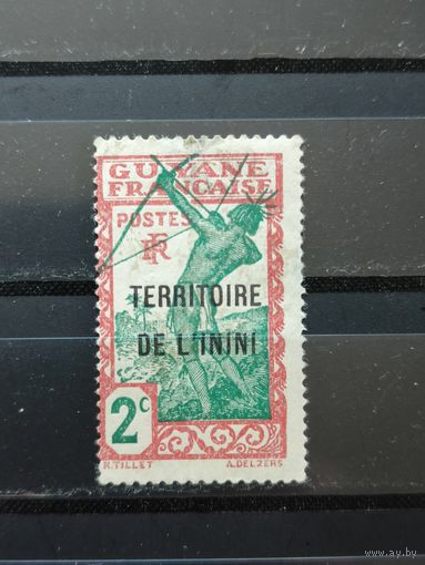 Французская Гайана 1932-1940г. Территория Инини