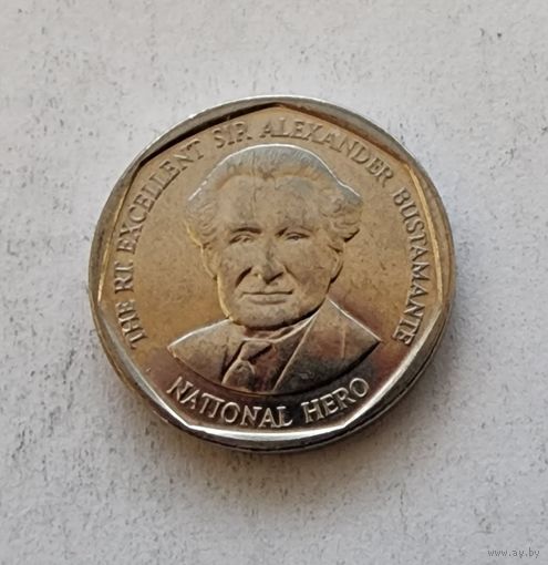 Ямайка 1 доллар, 2012