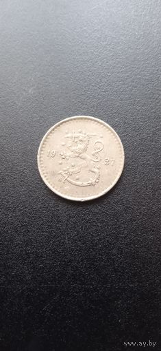 Финляндия 25 пенни 1937 г.
