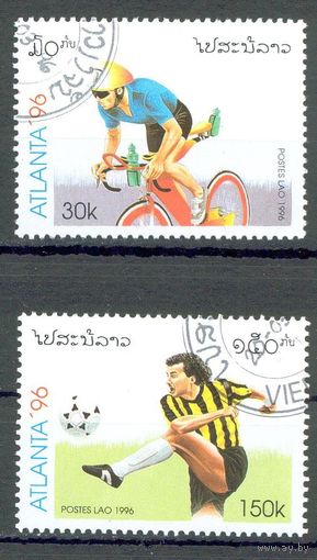 Олимпийские игры Лаос 1996 год 2 марки