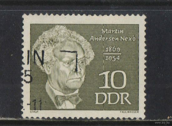 Германия ГДР 1969 Известные люди Мартин Андерсен-Нескё #1440