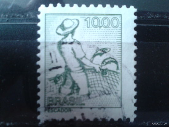 Бразилия 1977 Стандарт, работа - рыболовство 10,00