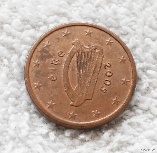 1 евроцент 2005 Ирландия #01