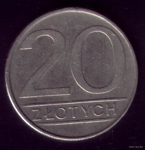 20 Злотых 1985 год Польша
