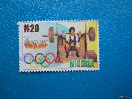 Нигерия 2000 г. Мi-1727. Олимпийские игры. Сидней.