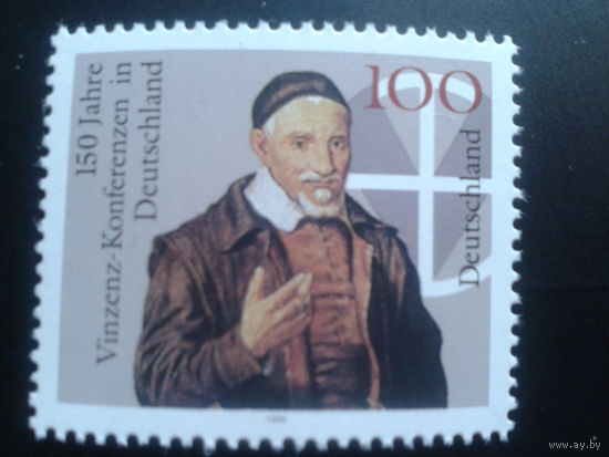 Германия 1995 французский священник** МИхель-1,3 евро