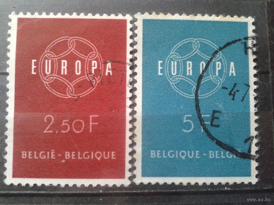 Бельгия 1959 Европа Полная серия