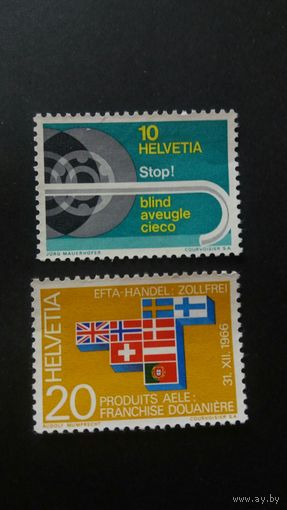 Швейцария  1967 2м
