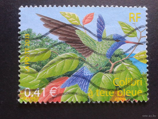 Франция 2003 птица