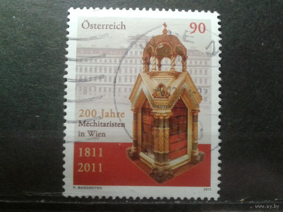 Австрия 2011 Монастырская библиотека - 200 лет Михель-1,8 евро гаш