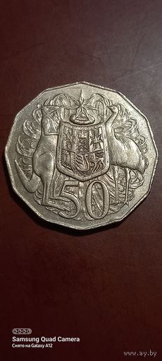Австралия, 50 центов 1975.