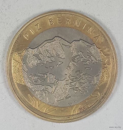 Щвейцария 10 франков 2006 Гора Пиц Бернина