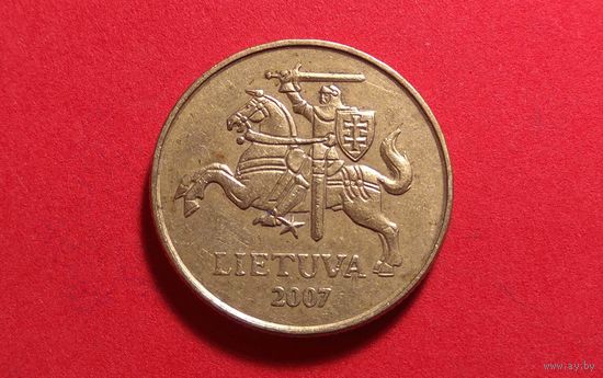 20 центов 2007. Литва.