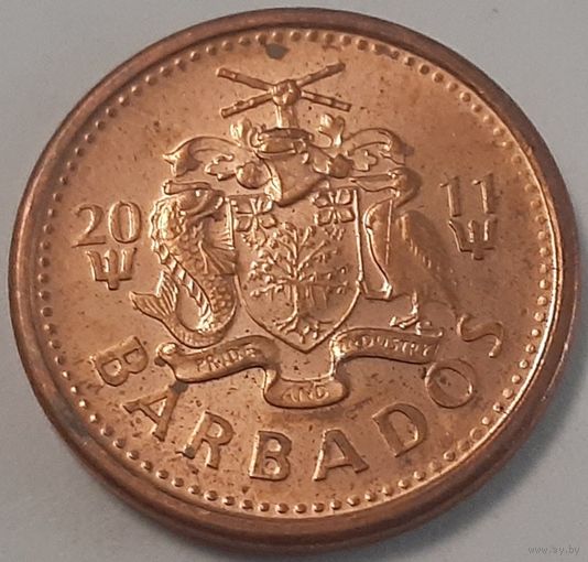 Барбадос 1 цент, 2011 (4-14-41)
