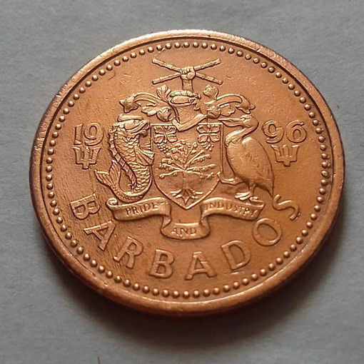 1 цент, Барбадос 1996 г.