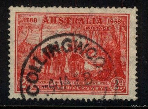 Австралия 1937 Mi# 153 150-летие Нового Южного Уэльса. Гашеная (AU01)