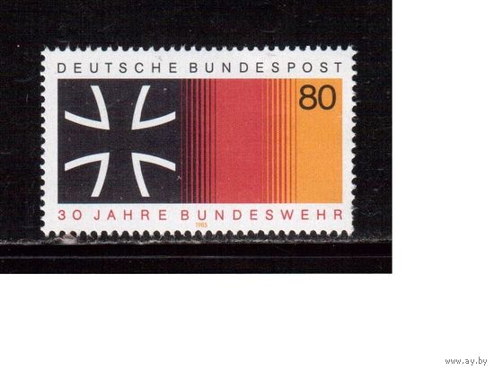 Германия(ФРГ)-1985,(Мих.1266), ** , Армия ФРГ