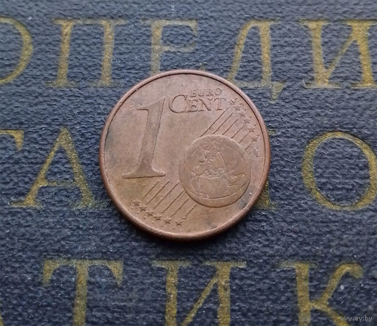 1 евроцент 2002 (J) Германия #02