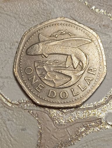 Барбадос 1 доллар 1998 года .