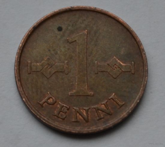 Финляндия, 1 пенни 1965 г.
