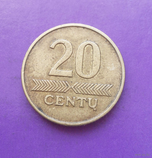 20 центов 2007 Литва #03