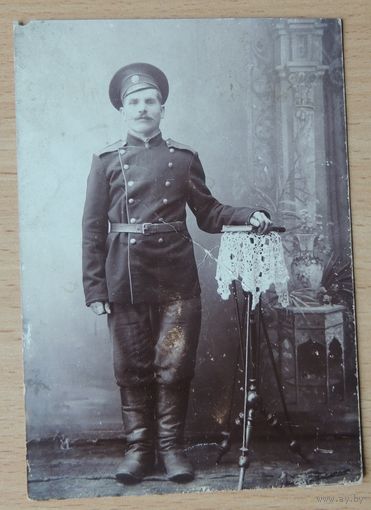 Фото царского периода до 1917 г. "Солдат"