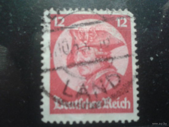 Германия 1933 король Пруссии Фридрих Великий Михель-1,2 евро гаш