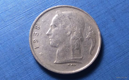 1 франк 1958 BELGIE. Бельгия.
