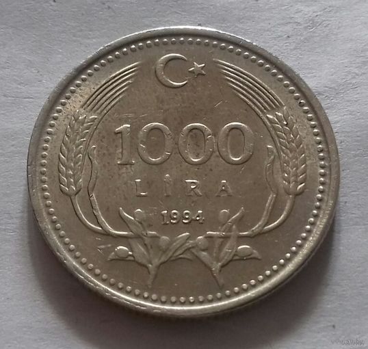 1000 лир, Турция 1994 г.
