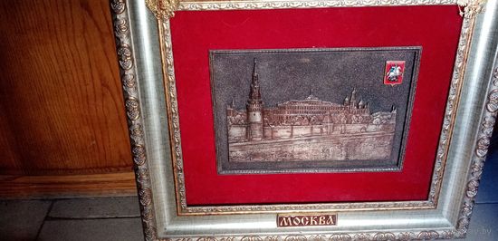 Панно картина "Москва", в44 Х ш52см, ТОРГ