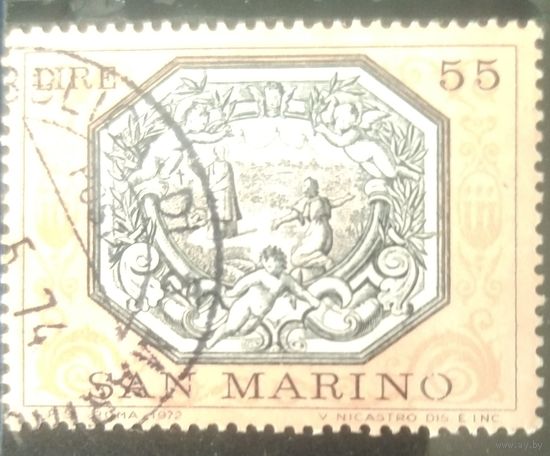Сан-Марино 1972 живопись 1 из 4.