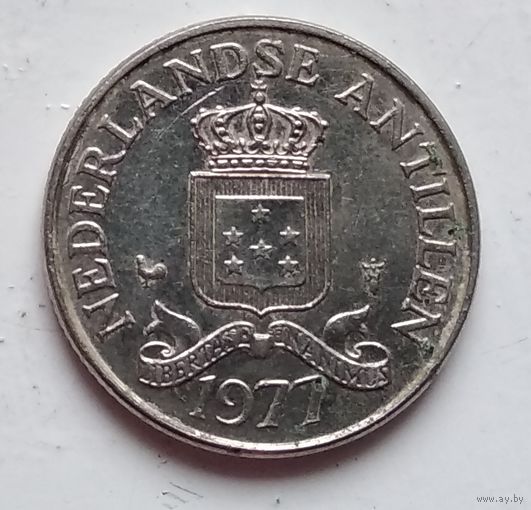 Нидерландские Антильские острова 25 центов, 1977 1-1-14