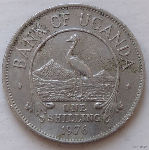 1 шиллинг 1976 Уганда. Возможен обмен