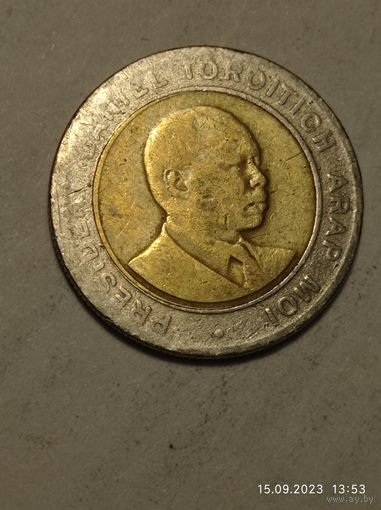 Кения 5 шиллингов 1995 года