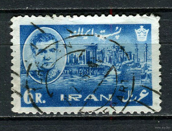 Иран - 1962 - Дворец Дария 6R - [Mi.1133] - 1 марка. Гашеная.  (LOT AS31)