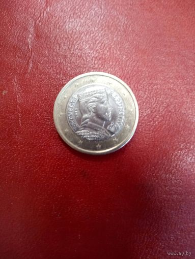 1 евро 2014 Латвия