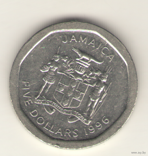 5 долларов 1996 г.