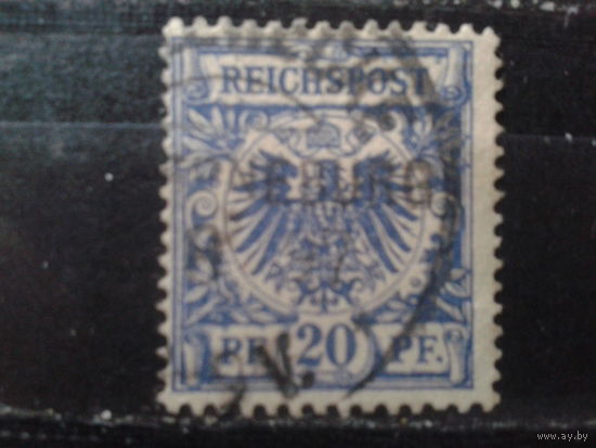 Германия Рейх 1889 Стандарт, герб 20 пф